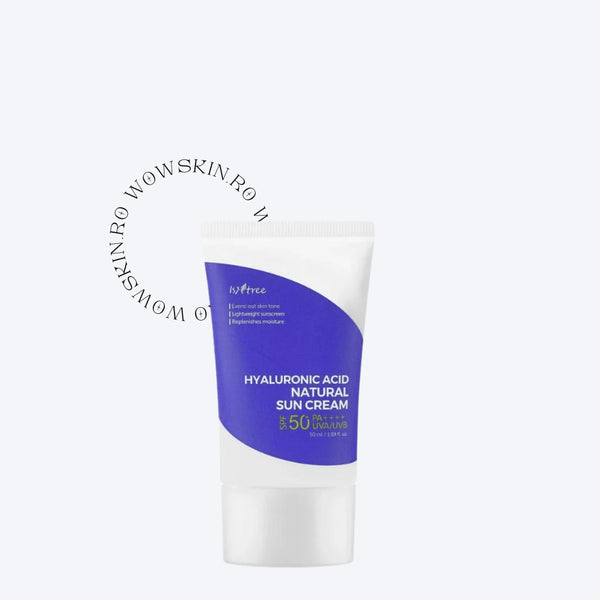 Hyaluronic Acid Natural Sun Cream SPF50+ PA++++ - WowSkin Romania